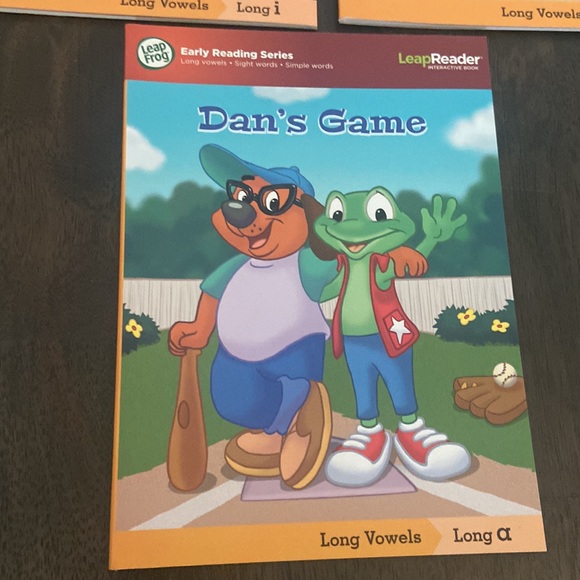 Leap Frog Leap Reader Tag Paperback Books Lot Of 7 short and long vowels - Picture 4 of 17